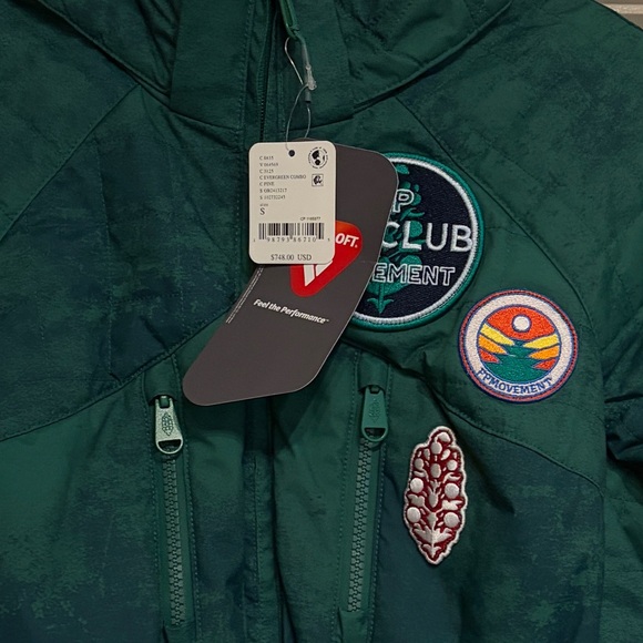 FP Movement All Prepped Patch Ski Suit Free People Jumpsuit Green Small NWT NEW - Picture 9 of 11